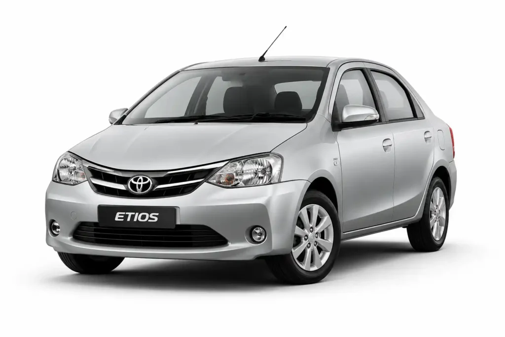 Toyota Etios Car Rental with Driver