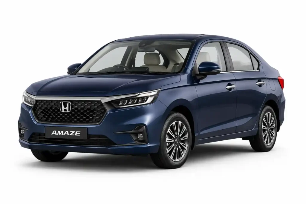 Honda Amaze Car Rental with Driver