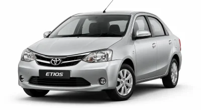 Toyota Etios Car Rental with Driver