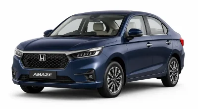 Honda Amaze Car Rental with Driver